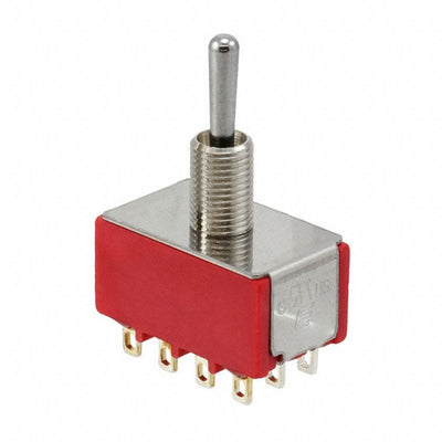 1004P3T1B1M1QE by E-Switch - SWITCH TOGGLE 4PDT 5A 120V
