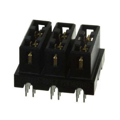10078902-001LF by Amphenol ICC (FCI) - CONNECTOR RECPT BLADE PWR 3POS PCB