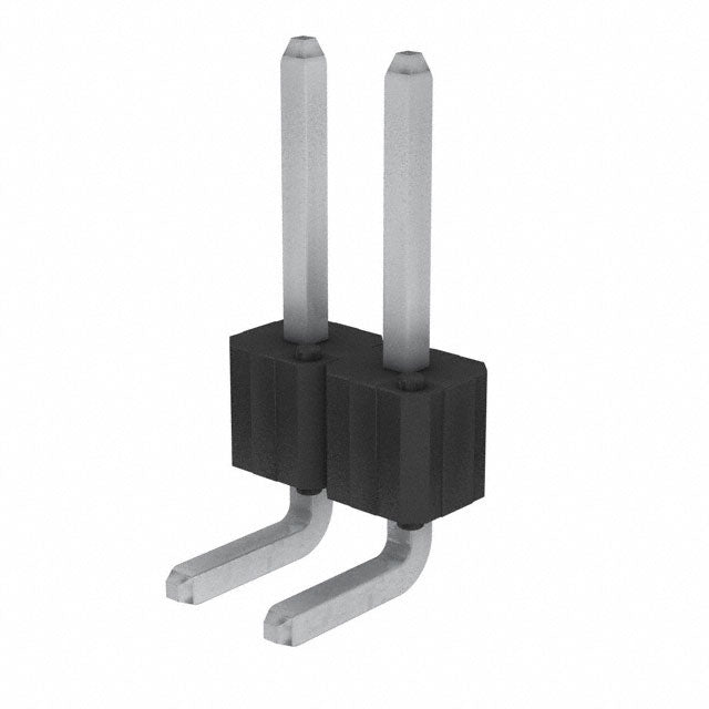 10082201-401-02LF by Amphenol ICC (FCI) - CONNECTOR HEADER R/A 2POS 2.54MM