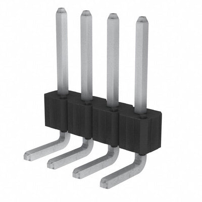 10082201-404-04LF by Amphenol ICC (FCI) - CONNECTOR HEADER R/A 4POS 2.54MM