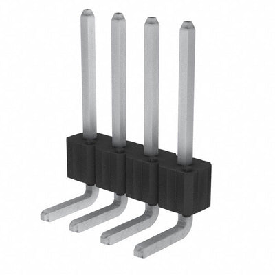 10082201-407-04LF by Amphenol ICC (FCI) - CONNECTOR HEADER R/A 4POS 2.54MM