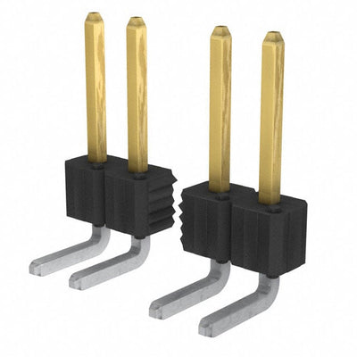 10082201-104A12LF by Amphenol ICC (FCI) - CONNECTOR HEADER R/A 12POS 2.54MM