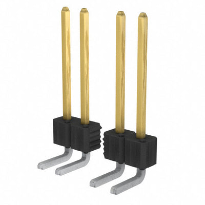 10082201-105-06LF by Amphenol ICC (FCI) - CONNECTOR HEADER R/A 6POS 2.54MM