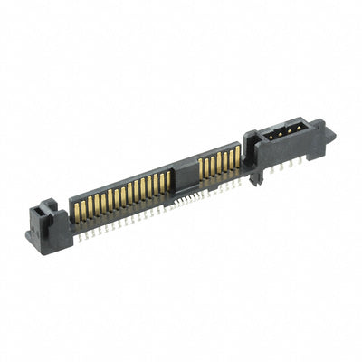 10082443-002LF by Amphenol ICC (FCI) - CONNECTOR SAS PLUG 29POS SLD R/A SMD