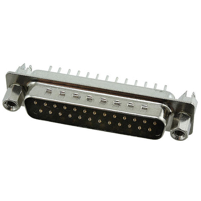 10090096-P254VLF by Amphenol ICC (FCI) - CONNECTOR D-SUB PLUG 25POS VERT SLDR