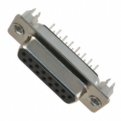 10090098-S154XLF by Amphenol ICC (FCI) - CONNECTOR D-SUB RCPT 15POS VERT SLDR