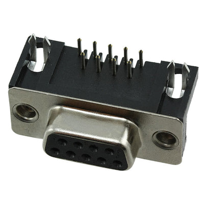10090099-S094XLF by Amphenol ICC (FCI) - CONNECTOR D-SUB RCPT 9POS R/A SLDR