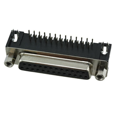 10090099-S254VLF by Amphenol ICC (FCI) - CONNECTOR D-SUB RCPT 25POS R/A SLDR