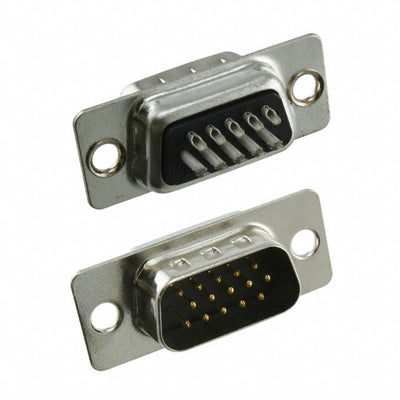 10090769-P154ALF by Amphenol ICC (FCI) - CONNECTOR D-SUB HD PLUG 15P SLDR CUP