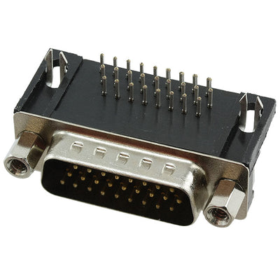 10090926-P264VLF by Amphenol ICC (FCI) - CONNECTOR D-SUB HD PLUG 26P R/A SLDR