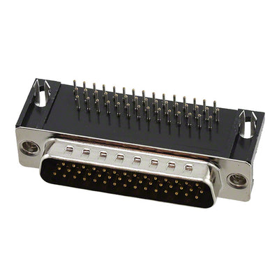 10090926-P444XLF by Amphenol ICC (FCI) - CONNECTOR D-SUB HD PLUG 44P R/A SLDR