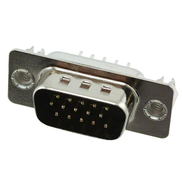 10090928-P154XLF by Amphenol ICC (FCI) - CONNECTOR D-SUB HD PLUG 15P VERT SLDR