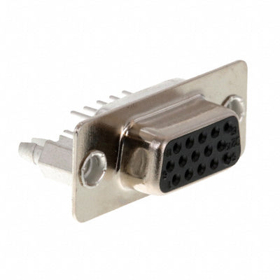 10090929-S156XLF by Amphenol ICC (FCI) - CONNECTOR D-SUB HD RCPT 15P VERT SLDR