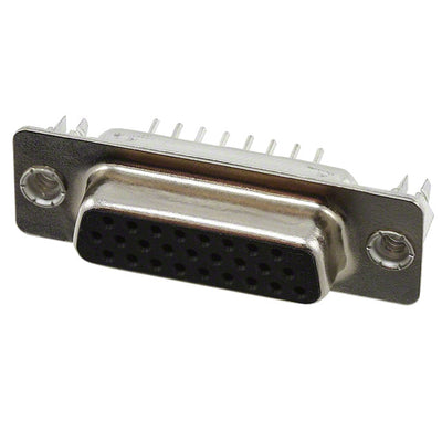 10090929-S264XLF by Amphenol ICC (FCI) - CONNECTOR D-SUB HD RCPT 26P VERT SLDR
