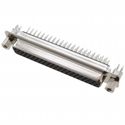 10090929-S624VLF by Amphenol ICC (FCI) - CONNECTOR D-SUB HD RCPT 62P VERT SLDR