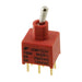 100AWDP1T2B4M2QE by E-Switch - SWITCH TOGGLE DPDT 5A 120V