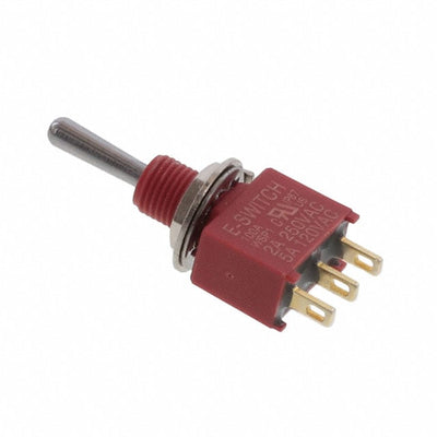 100AWSP1T1B1M1QEH by E-Switch - SWITCH TOGGLE SPDT 5A 120V