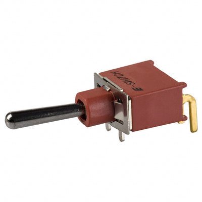 100AWSP1T1B4M6RE by E-Switch - SWITCH TOGGLE SPDT 0.4VA 20V