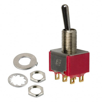 100DP1T1B1M1REH by E-Switch - SWITCH TOGGLE DPDT 0.4VA 20V