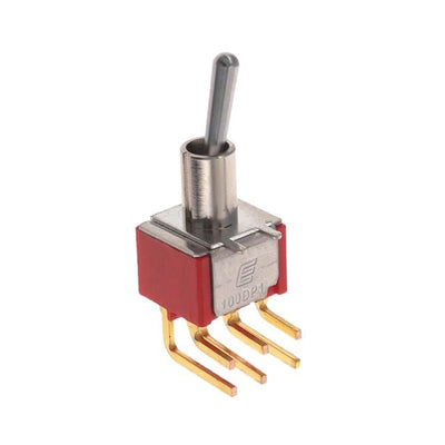 100DP1T1B2M6RE by E-Switch - SWITCH TOGGLE DPDT 0.4VA 20V