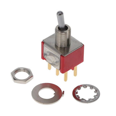100DP1T2B3M2REH by E-Switch - SWITCH TOGGLE DPDT 0.4VA 20V