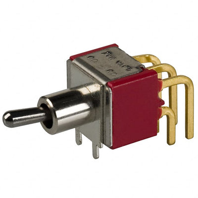 100DP1T2B4M6RE by E-Switch - SWITCH TOGGLE DPDT 0.4VA 20V