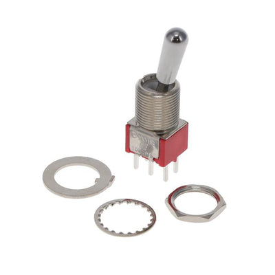100DP1T8B13M2QEH by E-Switch - SWITCH TOGGLE DPDT 5A 120V