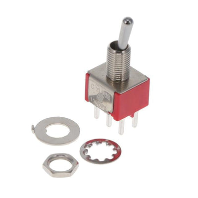 100DP2T1B1M2QEH by E-Switch - SWITCH TOGGLE DPDT 5A 120V