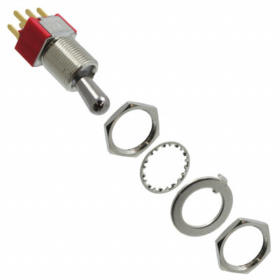 100DP2T7B13M3REH by E-Switch - SWITCH TOGGLE DPDT 0.4VA 20V