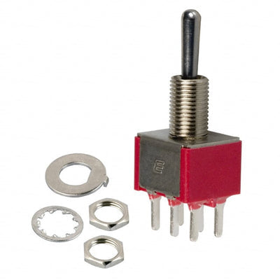 100DP3T1B1M2QEH by E-Switch - SWITCH TOGGLE DPDT 5A 120V