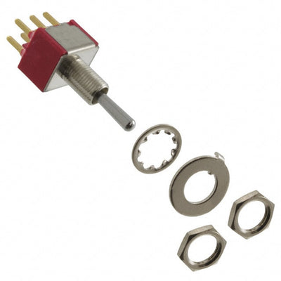 100DP3T1B1M2REH by E-Switch - SWITCH TOGGLE DPDT 0.4VA 20V
