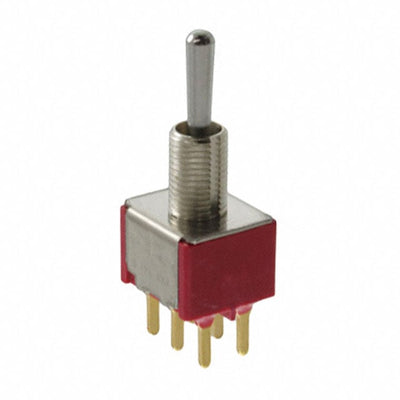 100DP3T1B1M2RE by E-Switch - SWITCH TOGGLE DPDT 0.4VA 20V