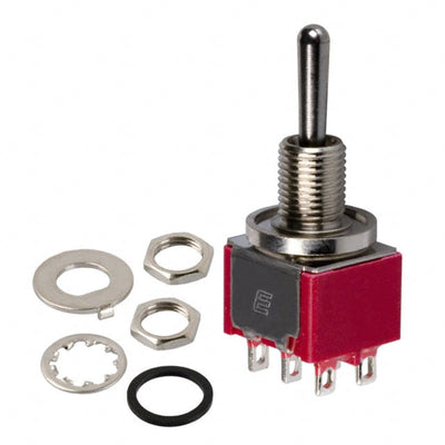 100DP1T1B9M1QEH by E-Switch - SWITCH TOGGLE DPDT 5A 120V