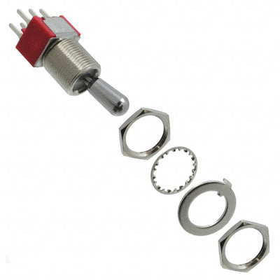 100DP3T7B13M2QEH by E-Switch - SWITCH TOGGLE DPDT 5A 120V