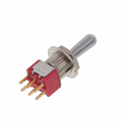 100DP4T8B13M2REH by E-Switch - SWITCH TOGGLE DPDT 0.4VA 20V