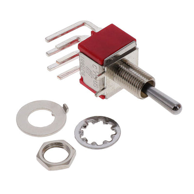 100DP6T1B1M6QEH by E-Switch - SWITCH TOGGLE SP3T 5A 120V