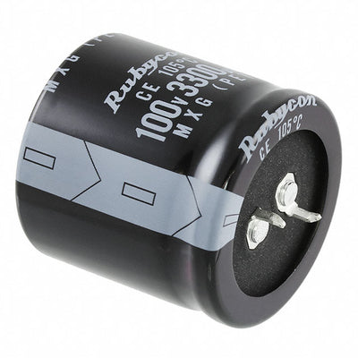 100MXG3300MEFCSN35X35 by Rubycon - ALUMIN CAP 3300UF 20% 100V SNAP