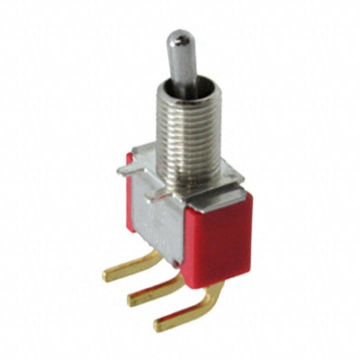100SP1T2B1M6RE by E-Switch - SWITCH TOGGLE SPDT 0.4VA 20V