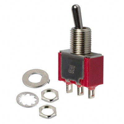 100SP1T2B3M1QEH by E-Switch - SWITCH TOGGLE SPDT 5A 120V