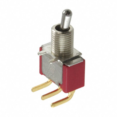 100SP1T2B3M6RE by E-Switch - SWITCH TOGGLE SPDT 0.4VA 20V