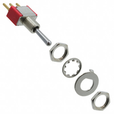 100SP3T1B3M2REH by E-Switch - SWITCH TOGGLE SPDT 0.4VA 20V