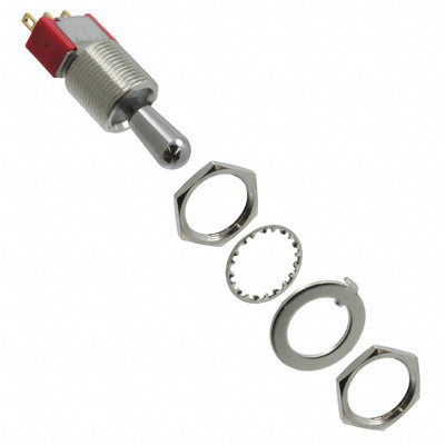 100SP3T7B13M1REH by E-Switch - SWITCH TOGGLE SPDT 0.4VA 20V
