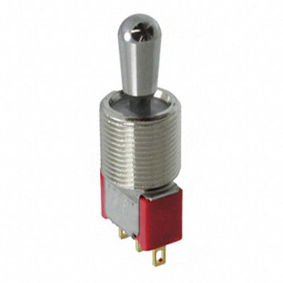 100SP3T7B13M1RE by E-Switch - SWITCH TOGGLE SPDT 0.4VA 20V