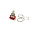 100SP5T8B13VS2REH by E-Switch - SWITCH TOGGLE SPDT 0.4VA 20V