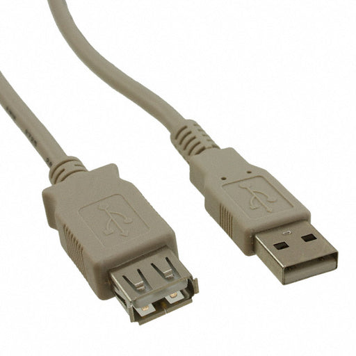 101-1010-BE-00180 by CNC Tech - CABLE USB1.1 A RCPT TO A PLUG 5.9