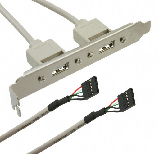 101-1050-BE-00025 by CNC Tech - ADAPTER USB ON SLOTBRACKET