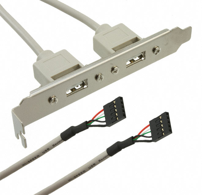 101-1050-BE-00025 by CNC Tech - ADAPTER USB ON SLOTBRACKET