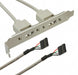101-1050-BE-00025 by CNC Tech - ADAPTER USB ON SLOTBRACKET