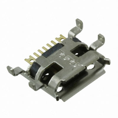 10103593-0001LF by Amphenol ICC (FCI) - CONNECTOR RECPT USB2.0 MICRO B SMD