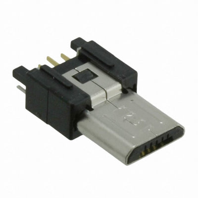 10104109-0001LF by Amphenol ICC (FCI) - CONNECTOR PLG USB2.0 MICRO B BRD EDGE